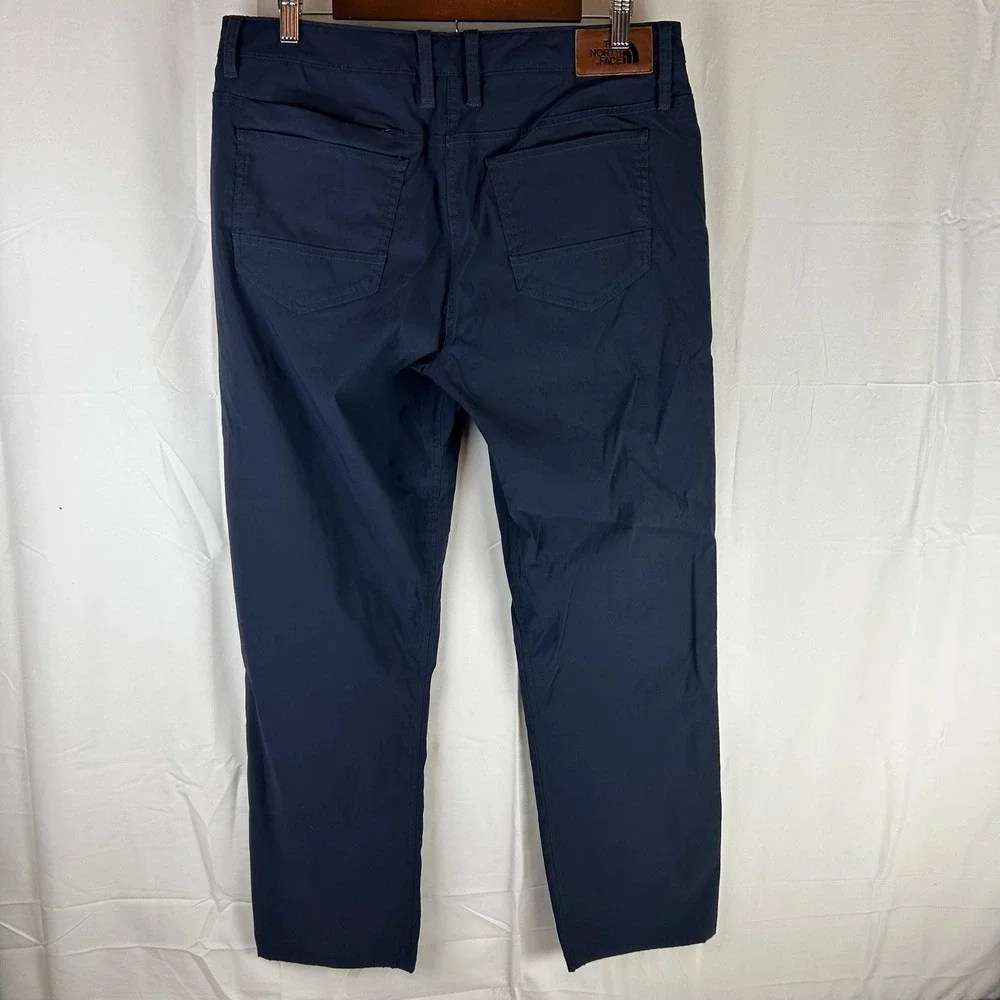The‎ North Face Mens Regular Fit Pants Size 34x29 Navy Blue Nylon Casual Outdoor